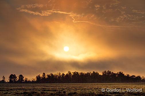 Clouded Sunrise_25597.jpg - Photographed near Smiths Falls, Ontario, Canada.